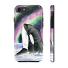 Orca Whale Aurora Borealis Stars Watercolor Ii Case Mate Tough Phone Cases Iphone 7 8