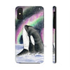 Orca Whale Aurora Borealis Stars Watercolor Ii Case Mate Tough Phone Cases Iphone Xs