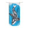 Orca Whale Blue Polycotton Towel 30 × 60 Home Decor