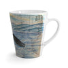 Orca Whale Grunge Vintage Map Watercolor Art Latte Mug Mug