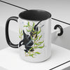 Orca Whale In The Kelp Forest Art Two-Tone Coffee Mugs 15Oz Mug