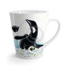 Orca Whale Ink Latte Mug Mug