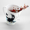 Orca Whale Ink Latte Mug Mug