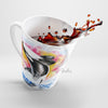 Orca Whale Luna Breaching Watercolor Latte Mug Mug