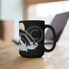 Orca Whale Mom And Baby Ii Black Mug 15Oz