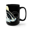 Orca Whale Mom And Baby Ii Black Mug 15Oz