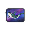 Orca Whale Nebula Galaxy Teal Purple Art Laptop Sleeve 12