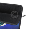 Orca Whale Nebula Galaxy Teal Purple Art Laptop Sleeve