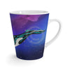 Orca Whale Nebula Galaxy Teal Purple Art Latte Mug Mug