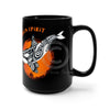 Orca Whale Spirit Orange Black Mug 15Oz