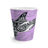 Orca Whale Spirit Tribal Ink Pink Latte Mug Mug