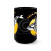 Orca Whale Spirit Yellow Black Mug 15Oz