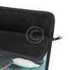 Orca Whale Teal Watercolor Art Laptop Sleeve