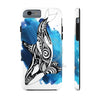 Orca Whale Tribal Blue Ink White Case Mate Tough Phone Cases Iphone 6/6S