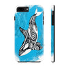 Orca Whale Tribal Blue Ink White Case Mate Tough Phone Cases Iphone 7 Plus 8