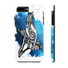 Orca Whale Tribal Blue Ink White Case Mate Tough Phone Cases Iphone 7 Plus 8