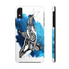 Orca Whale Tribal Blue Ink White Case Mate Tough Phone Cases Iphone Xr
