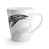 Orca Whale Tribal Doodle Ink Art White Latte Mug 12Oz Mug