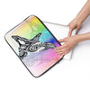 Orca Whale Tribal Ink Rainbow Laptop Sleeve