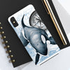 Orca Whale Vintage Map Compass Art Case Mate Tough Phone Cases