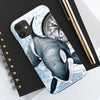 Orca Whale Vintage Map Compass Art Case Mate Tough Phone Cases