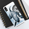 Orca Whale Vintage Map Compass Art Case Mate Tough Phone Cases