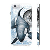 Orca Whale Vintage Map Compass Art Case Mate Tough Phone Cases Iphone 6/6S Plus