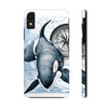 Orca Whale Vintage Map Compass Art Case Mate Tough Phone Cases Iphone Xr