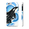 Orca Whales Blue Circles Case Mate Tough Phone Iphone 6/6S Plus