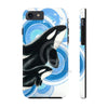 Orca Whales Blue Circles Case Mate Tough Phone Iphone 7 8