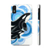 Orca Whales Blue Circles Case Mate Tough Phone Iphone Xr