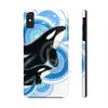 Orca Whales Blue Circles Case Mate Tough Phone Iphone Xs Max