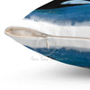 Orca Whales Diving Art Square Pillow Home Decor