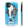 Orca Whales Love Ink Blue White Case Mate Tough Phone Cases Iphone 11