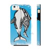 Orca Whales Love Ink Blue White Case Mate Tough Phone Cases Iphone 5/5S/5Se