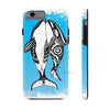 Orca Whales Love Ink Blue White Case Mate Tough Phone Cases Iphone 6/6S