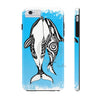 Orca Whales Love Ink Blue White Case Mate Tough Phone Cases Iphone 6/6S Plus