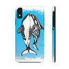 Orca Whales Love Ink Blue White Case Mate Tough Phone Cases Iphone Xr