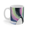 Orca Whales Northern Lights Watercolor Mug 11Oz