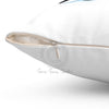 Orca Whales Pod Watercolor Square Pillow Home Decor