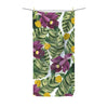 Orchids Banana Leaf Tulip Pattern Polycotton Towel 36X72 Home Decor