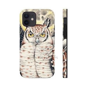 Owl Moon Ink Case Mate Tough Phone Cases Iphone 12