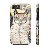 Owl Moon Ink Case Mate Tough Phone Cases Iphone 7 8