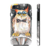 Owl Professor Watercolor Art Case Mate Tough Phone Cases Iphone 7 8