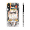 Owl Professor Watercolor Art Case Mate Tough Phone Cases Iphone Xr
