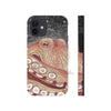 Pale Red Octopus Galaxy Stars Vintage Map Watercolor Art Case Mate Tough Phone Cases Iphone 12 Mini