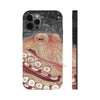 Pale Red Octopus Galaxy Stars Vintage Map Watercolor Art Case Mate Tough Phone Cases Iphone 12 Pro