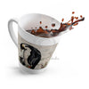 Penguins Vintage Map Watercolor Art Latte Mug Mug