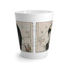 Penguins Vintage Map Watercolor Art Latte Mug Mug