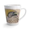 Peregrine Falcon Golden Sun Ink Art Latte Mug 12Oz Mug